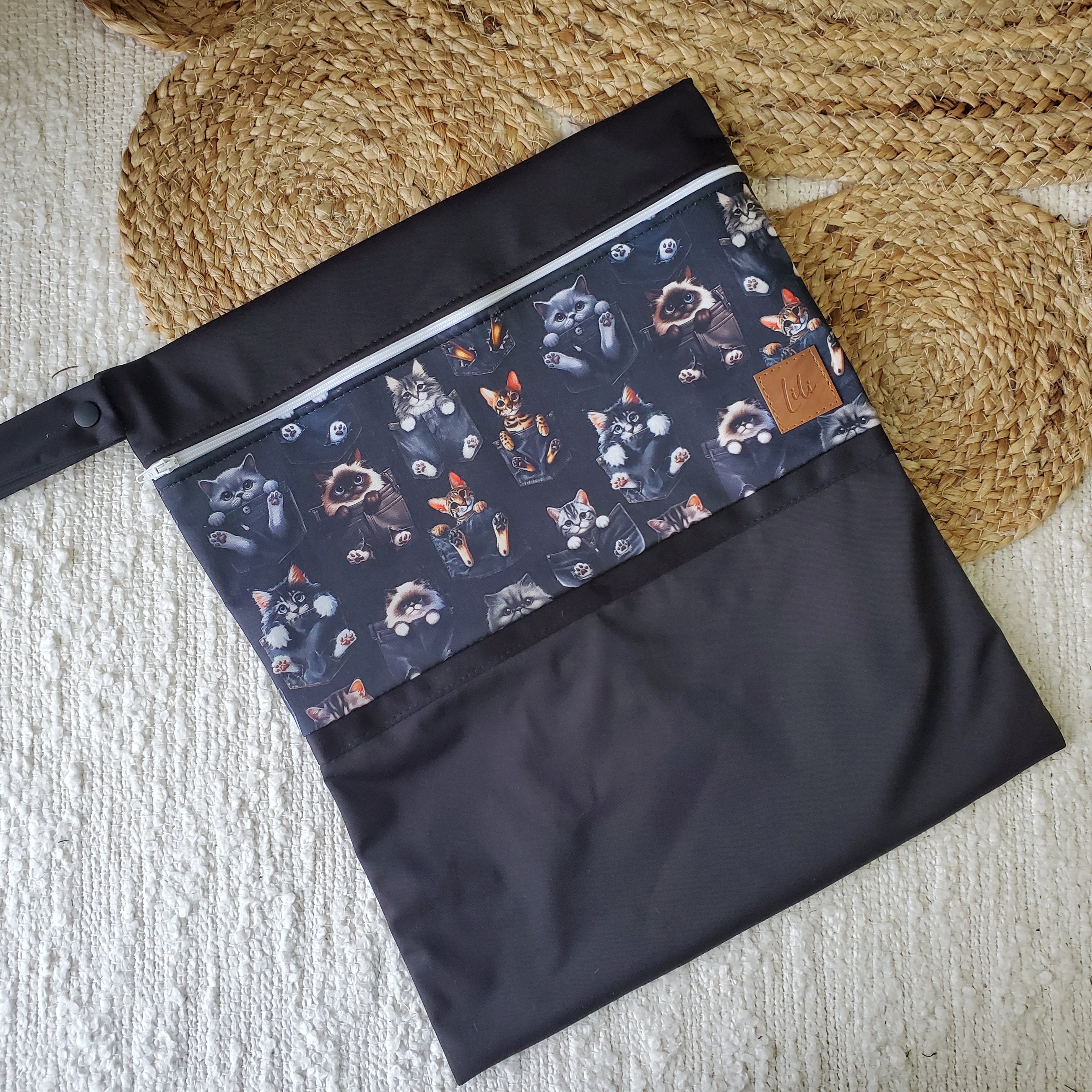 Sac Transport Cats Pocket