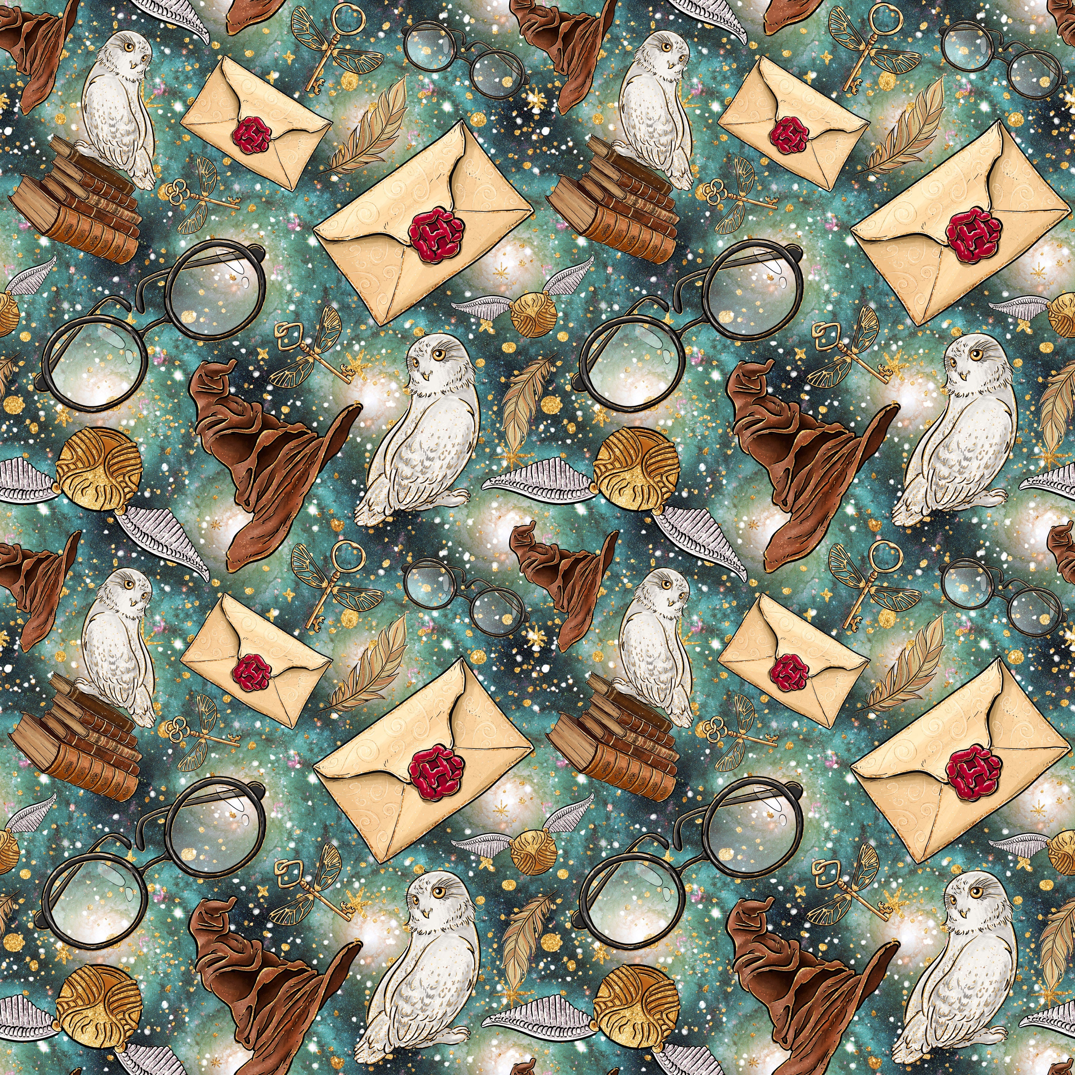 Motif Monde Magique